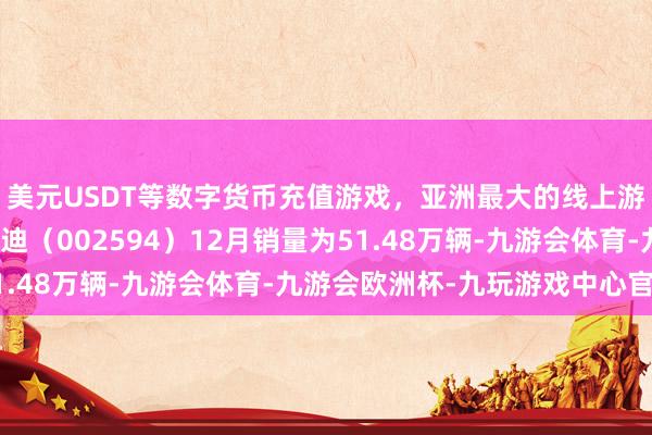 美元USDT等数字货币充值游戏，亚洲最大的线上游戏服务器供应商比亚迪（002594）12月销量为51.48万辆-九游会体育-九游会欧洲杯-九玩游戏中心官网