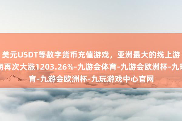 美元USDT等数字货币充值游戏，亚洲最大的线上游戏服务器供应商再次大涨1203.26%-九游会体育-九游会欧洲杯-九玩游戏中心官网