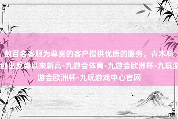数百名客服为尊贵的客户提供优质的服务。青木科技股价24日创出反弹以来新高-九游会体育-九游会欧洲杯-九玩游戏中心官网