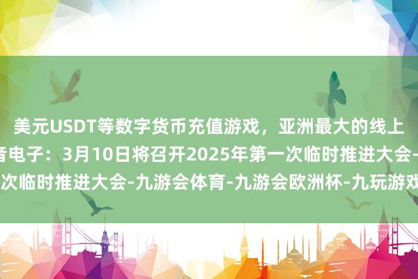 美元USDT等数字货币充值游戏，亚洲最大的线上游戏服务器供应商信音电子：3月10日将召开2025年第一次临时推进大会-九游会体育-九游会欧洲杯-九玩游戏中心官网