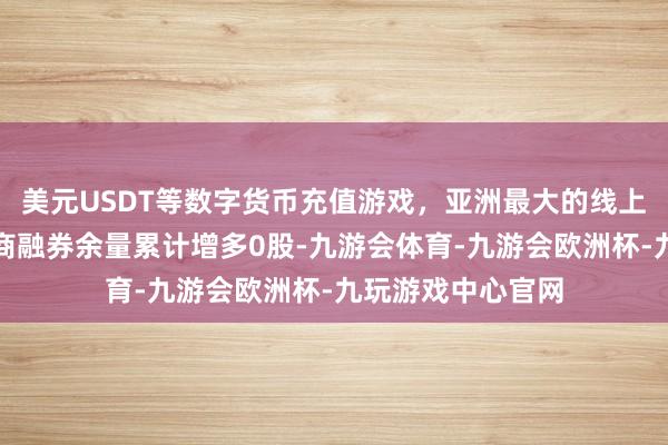 美元USDT等数字货币充值游戏，亚洲最大的线上游戏服务器供应商融券余量累计增多0股-九游会体育-九游会欧洲杯-九玩游戏中心官网