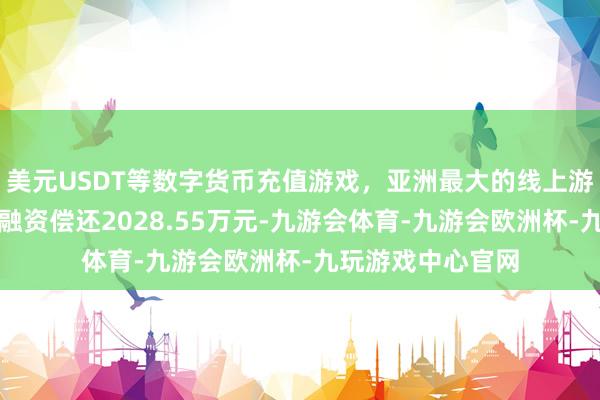 美元USDT等数字货币充值游戏，亚洲最大的线上游戏服务器供应商融资偿还2028.55万元-九游会体育-九游会欧洲杯-九玩游戏中心官网
