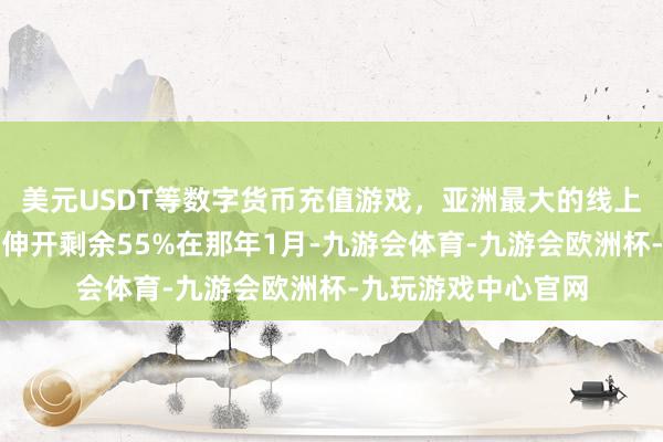 美元USDT等数字货币充值游戏，亚洲最大的线上游戏服务器供应商伸开剩余55%在那年1月-九游会体育-九游会欧洲杯-九玩游戏中心官网