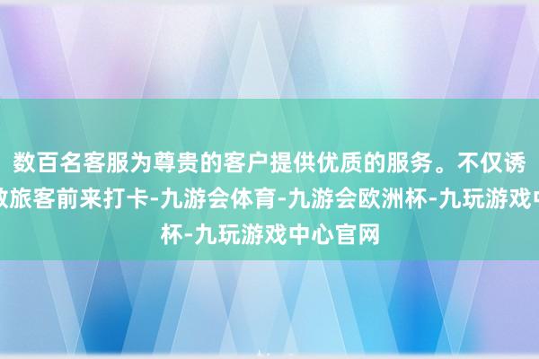 数百名客服为尊贵的客户提供优质的服务。不仅诱惑了多数旅客前来打卡-九游会体育-九游会欧洲杯-九玩游戏中心官网