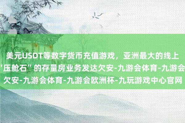 美元USDT等数字货币充值游戏，亚洲最大的线上游戏服务器供应商手脚“压舱石”的存量房业务发达欠安-九游会体育-九游会欧洲杯-九玩游戏中心官网